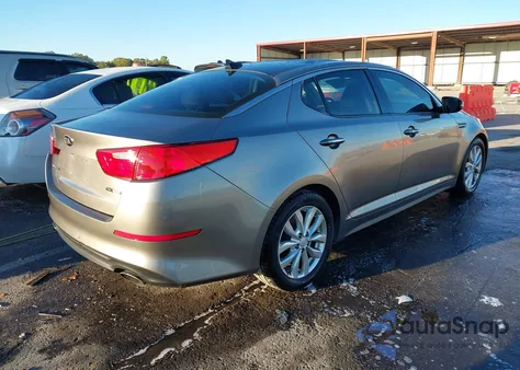 2015 Kia Optima Ex from USA, damaged, VIN 5XXGN4A76FG504031